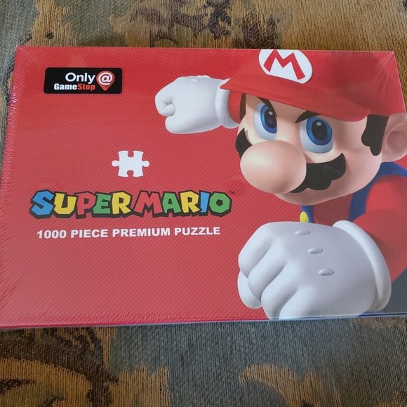 Nintendo Other - Super Mario Premium Puzzle 1000 piece GameStop Exclusive Sealed